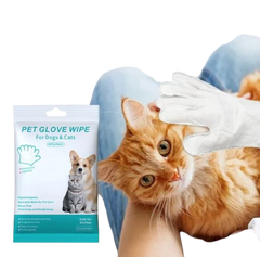 Pet Cleaning Gloves & Wipes